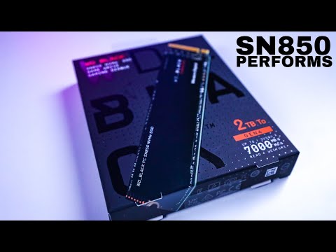 Install and Testing WD Black SN850 NVME SSD 2TB First Impressions