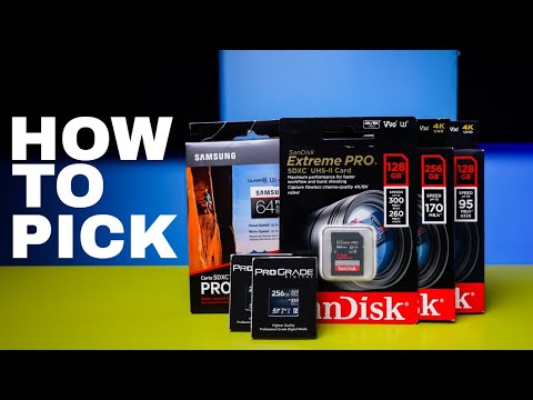 How to Choose the Right SD Card for Your Camera