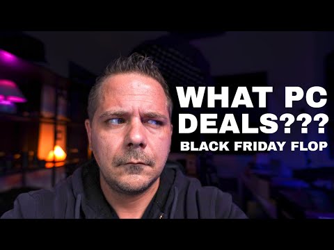 Black Friday and Cyber Monday PC Parts Flop