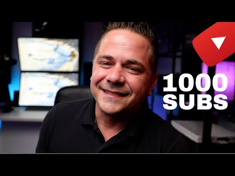 1000 subscribers. Thank You!
