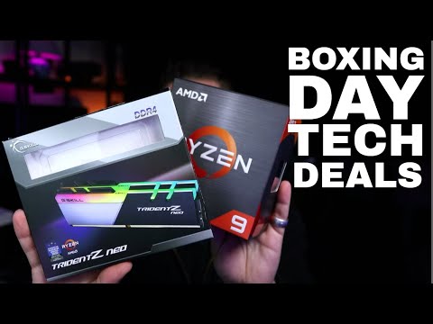 Boxing Day Tech Deals 2021. Review of Computer Part Deals
