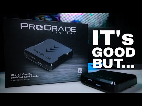 Prograde Digital Dual SD Slot Card Reader. It’s Good BUT…