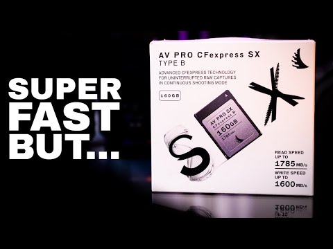 Angelbird AV PRO CFexpress SX Type B – 168GB Review. It’s Specific.